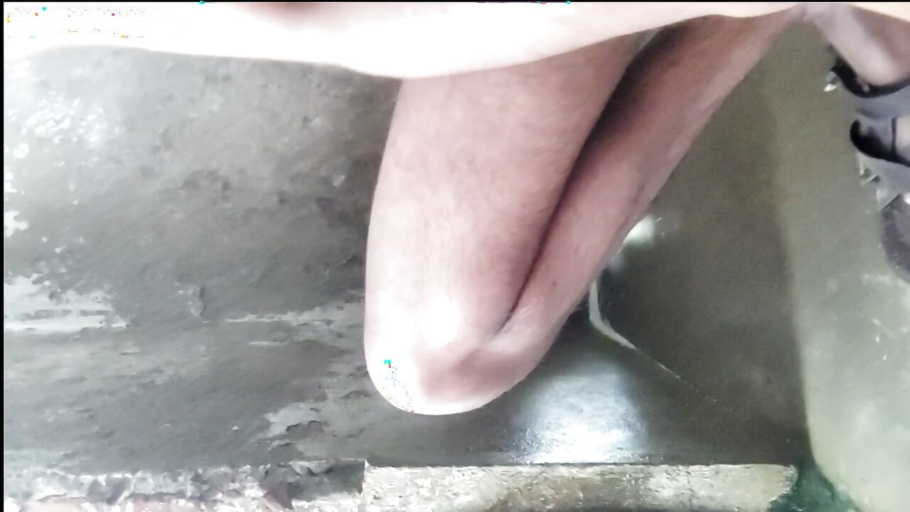 After sister-in-law refused, I went to take a bath and the semen came out there