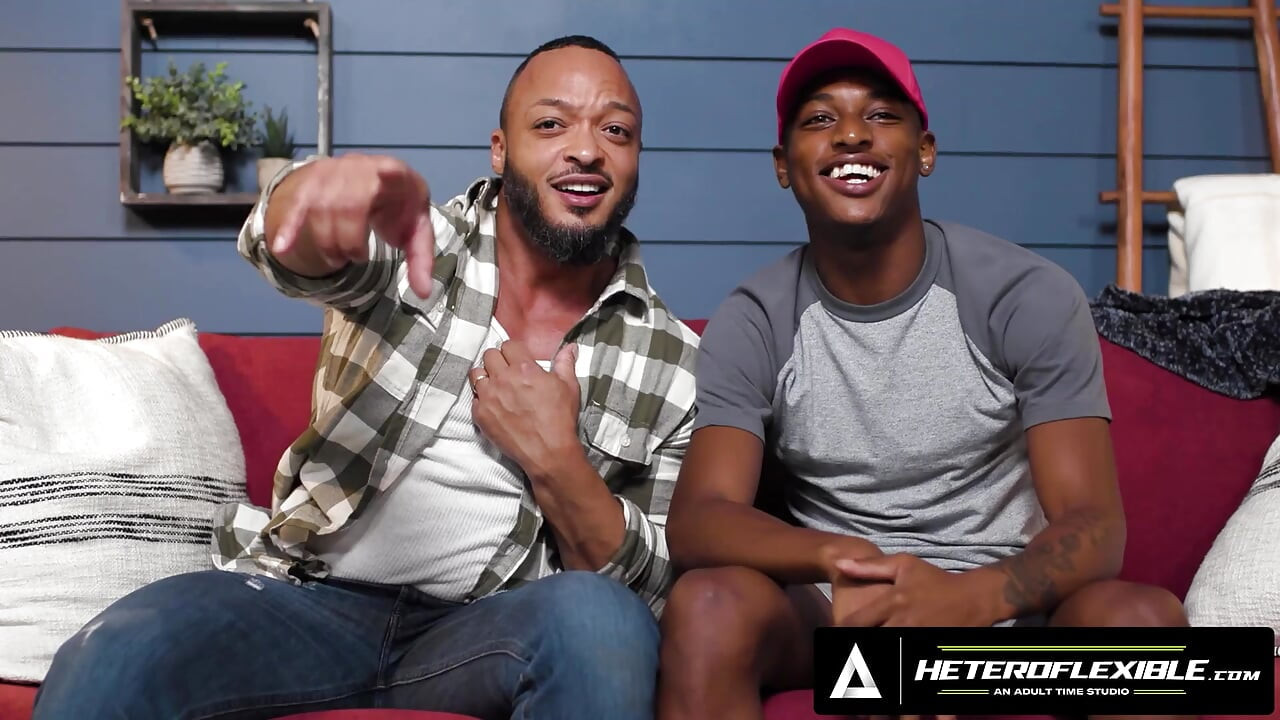 HETEROFLEXIBLE - Naughty Twink Ty Santana Wins Strip Bet Then Seduces Straight Stepdad Dillon Diaz