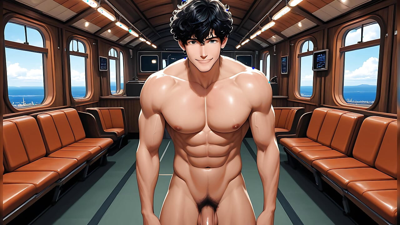 Lustmen Basketball Player Solo Slideshow Anime First-class Cabin Cock Stroking Ai