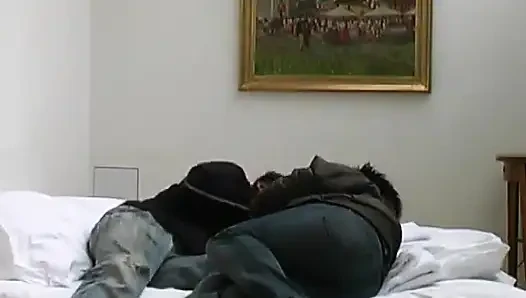 Riesenmöpse für den reifen bastard