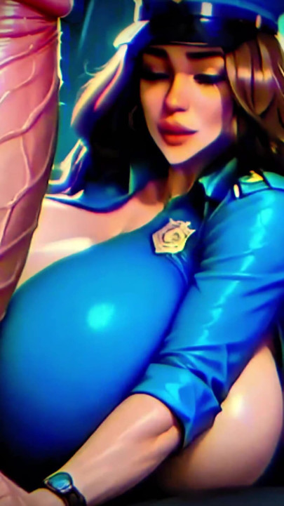 Busty Police MILF: SPH While Fantasizing About Monster Cocks (Inner Monologue Fantasy) | Clip 1