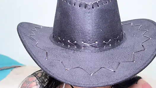 Cowgirl lagi asik ngentot kontol cowgirl sampai muncrat banyak banget