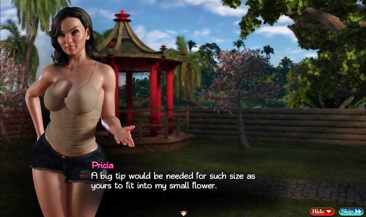 Treasure of Nadia v27041 Part 60 Fun with Pricia in Garden by Loveskysan69