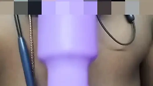 I Vibrate My Hairy Pussy & Spank My Big Black Ass for a Mexican Tamil Bull - Indianhotwifex