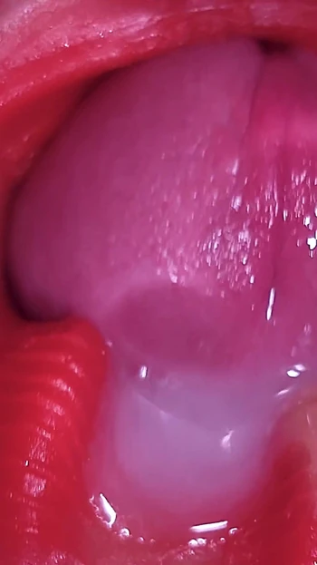 Super Cum in Vagina. Excellent Internal Camera
