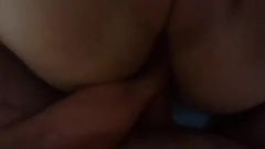 Hot BBW girlfriend gets fucked hard anal and cums