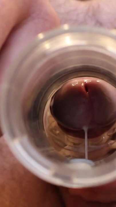 Cumming in my flesh light twice (internal and rear view) | Clip 1