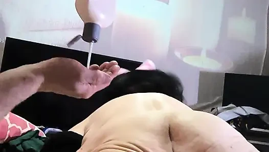 Erotic Massage Fingered Twat She Pisses on His Hand All That She's Got s...