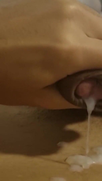 Epic moment from "Sissy Cumming In His Mom Panties"