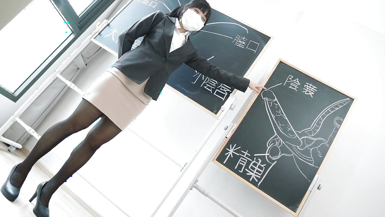 Japanese JAV Teacher Fucking in Classroom