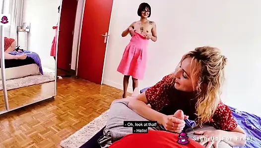 Threesome hot selama 46 menit dari perancis