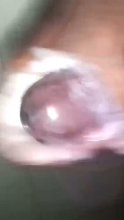 Hairy black guy jerk off using soap on his black dick as lubricant. | Clip 1