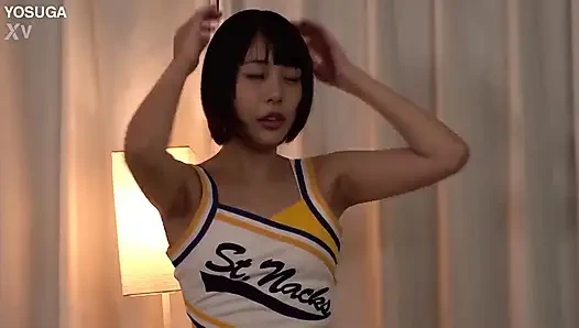 National Champion Cheerleading Squad, Cutest 18-year-old] Disguised as a Model Photoshoot, I Give Her My First Ever Massage of