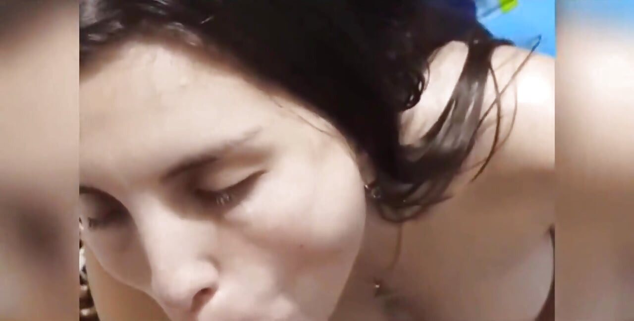 Horny Step Sister Sucks Her Step Brother's Dick When Their Parents Leave Them Alone