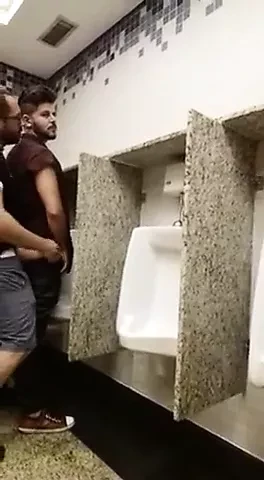 Fun in bathroom