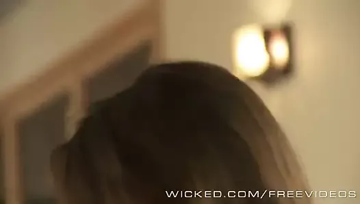 Wicked - Hot couple fuck on the couch