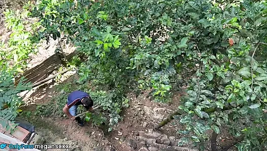 I fuck the gardener because my husband doesn't want to give me dick