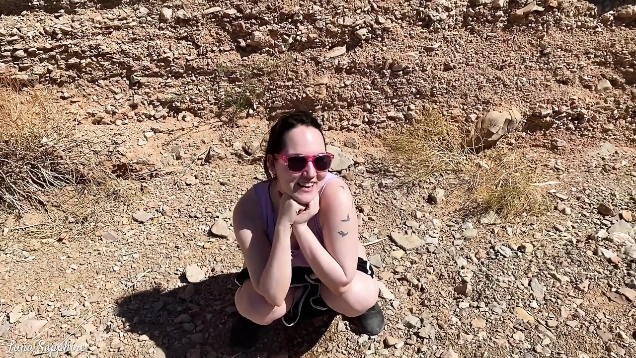 Outdoor pee hiking compilation