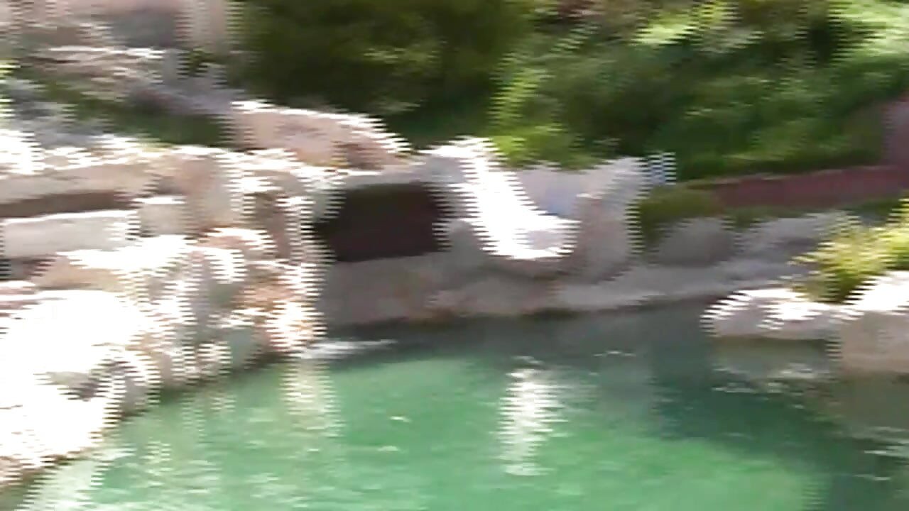 Blonde Chunky MILF with Big Tits Outdoor Fucked by a Big Black Cock