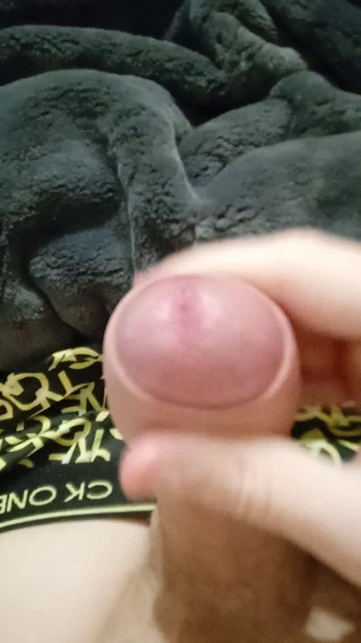 Russian guy jerking off at work