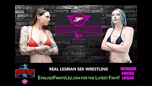 Hot Naked Women Wrestling Alexa Nova vs Lauren Phillips