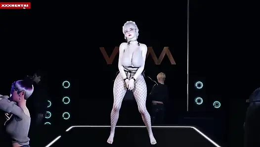 Большие у нее есть, и она знает это - 3D анимация
