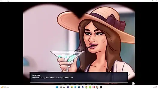 Yaz mevsimi efsanesi - Johannes ve Erik Iwanka'yı izledi, Iwanka Johannes'e kamerada sakso çekti