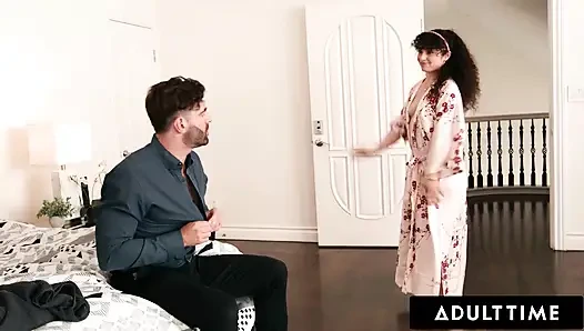 ADULT TIME - Naughty Pixie Smalls Craving Stepdad Keeps Teasing Him Leading To Sneaky Passionate Sex