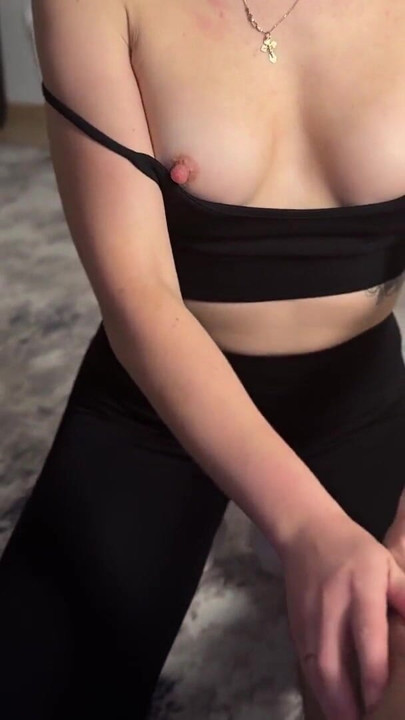 Stepmother is a fitness trainer and seduced her stepson. Fucking stepmother. | Clip 1