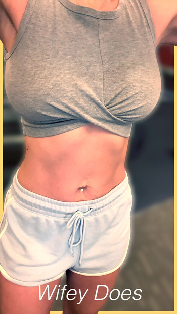 Wifey amazing hot workout