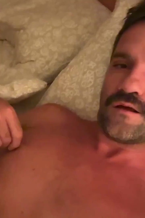 Bed Cumshot Before Resting with Tim Blesh