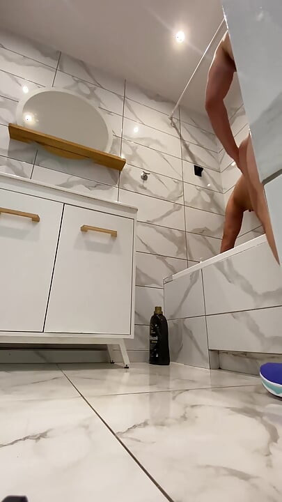 Sex in the Bathroom Fucked His Friend 1