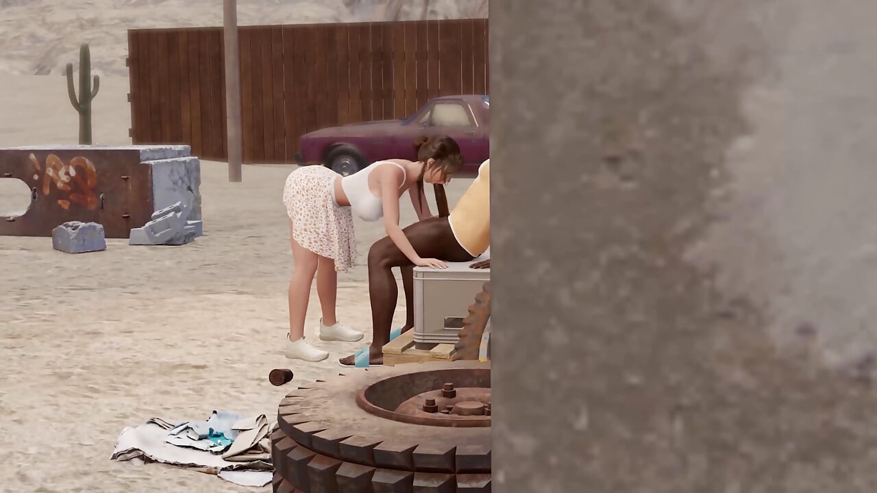 나는 바람난 남편, 내 아내는 목구멍 펠라를 위해 휘발유를 거래했다