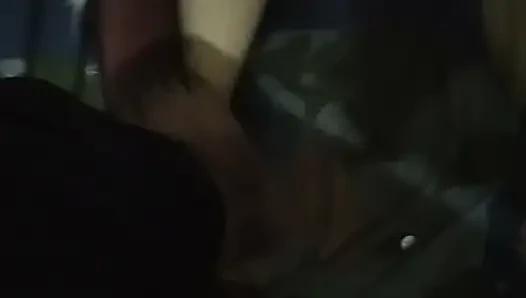 Massage with Aunt Angelina's feet