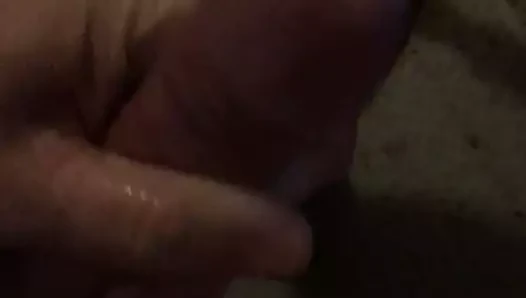 Spun and Edging with Cum oozing out before Climax