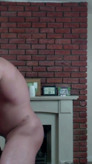Captivating moment from "Muscle bear daddy hard fucks gay bodybuilder jock bareback"