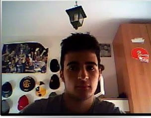Straight guys feet on webcam #439