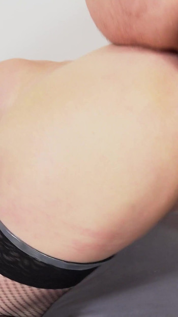 Key moment from "Horny mature Lena gets proper pussy care from Kamil Klein"