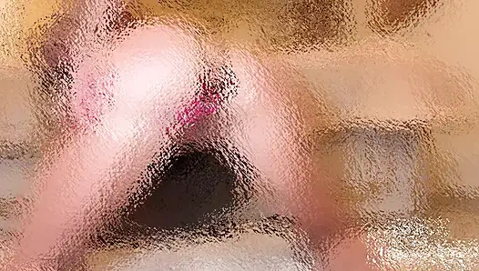 Instruction: Housemaid Kate Monroe squirts on your feather duster