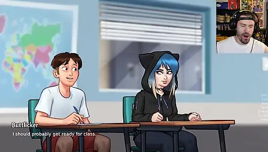 When You Sneak Into The Locker Rooms (Summertime Saga #6)