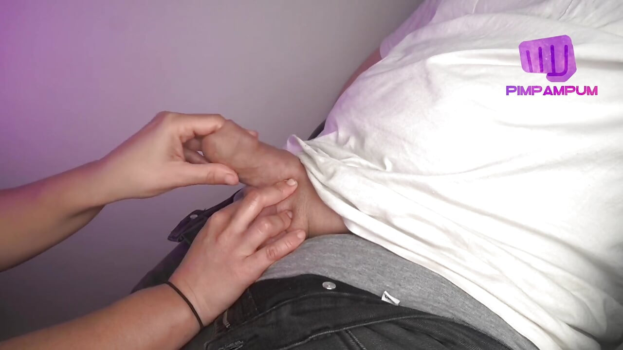 Best Handjob Ever? Foreskin, Balls, Cumshot