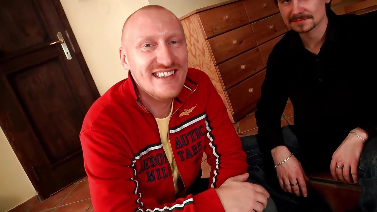 Horny Blonde Wants Two Cocks and Her Husband Watches and Jerks off