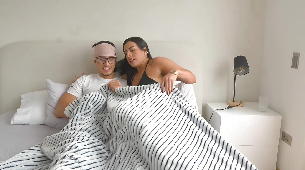 stepmom gets the wrong pill and puts her stepson's dick in her mouth