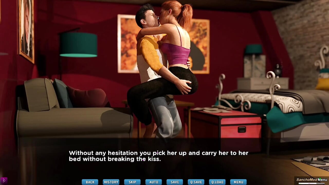 Blote getuige #8 - Jackson en Mona zoenen op de bank