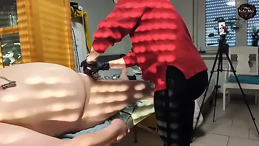 Domladymia-Slaveofm красные ранки для части раба5