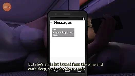 Pernikahan sempurna #8 chris dan anne ngobrol di ranjang.