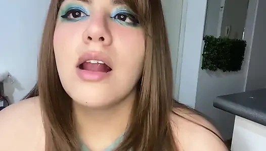 BBW isst gummibärchen