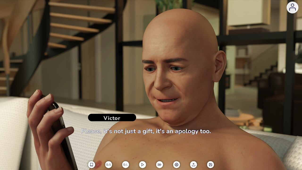 A Volatile Marriage 5 Victor Cums on His Bitch’s Face While Talking to Felicia. Adam Touch Felicia's Ass During Photoshoot
