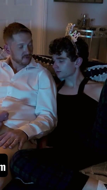 Brody Doesn’t Want His Stepson, Canyon, To Spend New Year’s Eve Alone & Unfucked - Family Dick | Clip 1