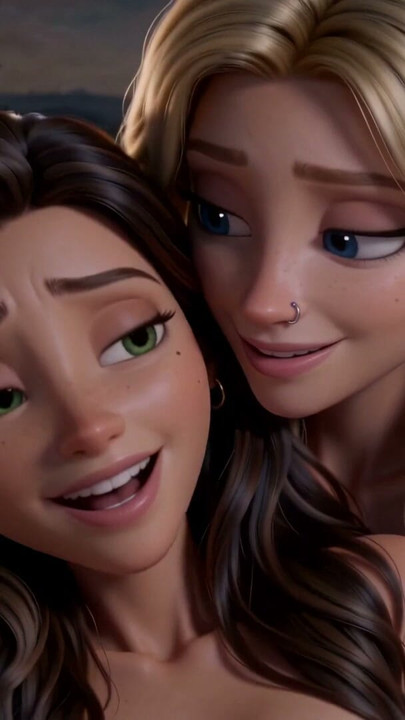 Nora Comforts Elara - 3D Animated Lesbian Romance | Clip 2